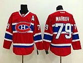 Montreal Canadiens #79 Markov Red Jerseys,baseball caps,new era cap wholesale,wholesale hats