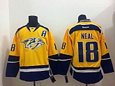 Nashville Predators #18 Neal Yellow Jerseys,baseball caps,new era cap wholesale,wholesale hats