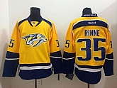 Nashville Predators #35 Pekka Rinne Yellow Jerseys,baseball caps,new era cap wholesale,wholesale hats