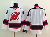 New Jersey Devils Blank White-Black Jerseys