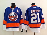New York Islanders #21 Kyle Okposo Light Blue Jerseys,baseball caps,new era cap wholesale,wholesale hats