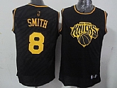 New York Knicks #8 J.R. Smith Black With Golden Swingman Jerseys,baseball caps,new era cap wholesale,wholesale hats