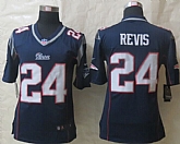 Nike New England Patriots #24 Revis Blue Game Jerseys,baseball caps,new era cap wholesale,wholesale hats