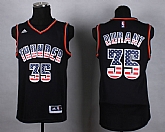 Oklahoma City Thunder #35 Kevin Durant Revolution 30 Swingman 2014 USA Flag Fashion Black Jerseys,baseball caps,new era cap wholesale,wholesale hats