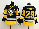 Pittsburgh Penguins #29 Marc-Andre Fleury Black Throwback CCM Jerseys,baseball caps,new era cap wholesale,wholesale hats
