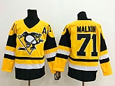Pittsburgh Penguins #71 Evgeni Malkin Yellow Throwback CCM Jerseys,baseball caps,new era cap wholesale,wholesale hats