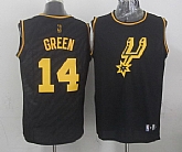 San Antonio Spurs #14 Danny Green Black With Golden Swingman Jerseys,baseball caps,new era cap wholesale,wholesale hats