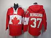 2014 Winter Olympics Canada Boston Bruins #37 Patrice Bergeron  Red Hoodie,baseball caps,new era cap wholesale,wholesale hats