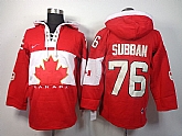 2014 Winter Olympics Canada Montreal Canadiens #76 P.K. Subban Red Hoodie,baseball caps,new era cap wholesale,wholesale hats