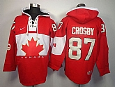 2014 Winter Olympics Canada Pittsburgh Penguins #87 Sidney Crosby Red Hoodie,baseball caps,new era cap wholesale,wholesale hats