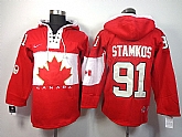 2014 Winter Olympics Canada Tampa Bay Lightning #91 Stamkos Red Hoodie,baseball caps,new era cap wholesale,wholesale hats