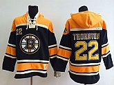 Boston Bruins #22 Shawn Thornton Black Hoodie,baseball caps,new era cap wholesale,wholesale hats