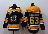 Boston Bruins #63 Brad Marchand Black Hoodie,baseball caps,new era cap wholesale,wholesale hats