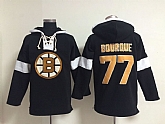 Boston Bruins #77 Bourque Solid Color Black Hoody,baseball caps,new era cap wholesale,wholesale hats