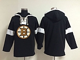 Boston Bruins Blank Solid Color Black Hoody,baseball caps,new era cap wholesale,wholesale hats