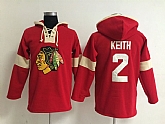 Chicago Blackhawks #2 Duncan Keith Solid Color Red Hoody,baseball caps,new era cap wholesale,wholesale hats