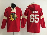Chicago Blackhawks #65 Andrew Shaw Solid Color Red Hoody,baseball caps,new era cap wholesale,wholesale hats