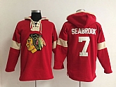 Chicago Blackhawks #7 Brent Seabrook Solid Color Red Hoody,baseball caps,new era cap wholesale,wholesale hats
