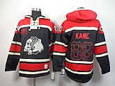 Chicago Blackhawks #88 Patrick Kane Black Red Ice Skulls Hoodie,baseball caps,new era cap wholesale,wholesale hats