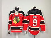 Chicago Blackhawks #9 Hull red Hoodie,baseball caps,new era cap wholesale,wholesale hats