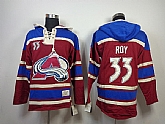 Colorado Avalanche #33 Roy Red With Blue Hoodie,baseball caps,new era cap wholesale,wholesale hats