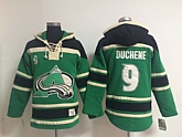 Colorado Avalanche #9 Matt Duchene Green Hoodie,baseball caps,new era cap wholesale,wholesale hats