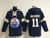Edmonton Oilers #11 Mark Messier Royal Blue Hoody,baseball caps,new era cap wholesale,wholesale hats