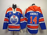 Edmonton Oilers #14 Jordan Eberle Royal Blue Hoodie,baseball caps,new era cap wholesale,wholesale hats
