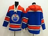 Edmonton Oilers Blank Light Blue Hoodie,baseball caps,new era cap wholesale,wholesale hats