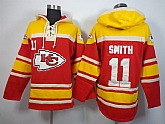 Kansas City Chiefs #11 Alex Smith Red Hoodie,baseball caps,new era cap wholesale,wholesale hats