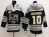 Los Angeles Kings #10 Mike Richards Black Hoodie,baseball caps,new era cap wholesale,wholesale hats