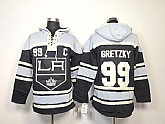 Los Angeles Kings #99 Wayne Gretzky Black Hoodie,baseball caps,new era cap wholesale,wholesale hats