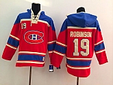 Montreal Canadiens #19 Robinson Red Hoodie,baseball caps,new era cap wholesale,wholesale hats