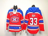 Montreal Canadiens #33 Patrick Roy Red Hoodie,baseball caps,new era cap wholesale,wholesale hats
