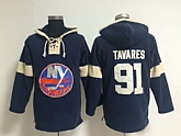 New York Islanders #91 John Tavares Navy Blue Hoody,baseball caps,new era cap wholesale,wholesale hats
