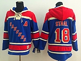 New York Rangers #18 Marc Staal Light Blue Hoodie,baseball caps,new era cap wholesale,wholesale hats