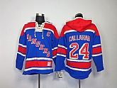 New York Rangers #24 Ryan Callahan Light Blue Hoodie,baseball caps,new era cap wholesale,wholesale hats