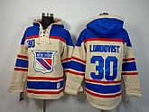 New York Rangers #30 Henrik Lundqvist Cream Hoodie,baseball caps,new era cap wholesale,wholesale hats