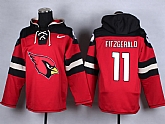 Nike Arizona Cardinals #11 Larry Fitzgerald Red Hoody,baseball caps,new era cap wholesale,wholesale hats