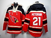 Nike Arizona Cardinals #21 Patrick Peterson Red Hoodie,baseball caps,new era cap wholesale,wholesale hats