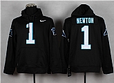 Nike Carolina Panthers #1 Cam Newton 2014 Pullover Hoodie Black,baseball caps,new era cap wholesale,wholesale hats