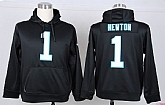 Nike Carolina Panthers #1 Cam Newton Hoodie Black,baseball caps,new era cap wholesale,wholesale hats