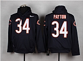 Nike Chicago Bears #34 Payton 2014 Pullover Hoodie Navy Blue,baseball caps,new era cap wholesale,wholesale hats