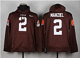 Nike Cleveland Browns #2 Manziel 2014 Pullover Hoodie Brown,baseball caps,new era cap wholesale,wholesale hats