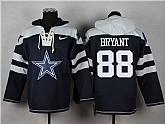 Nike Dallas Cowboys #88 Dez Bryant Navy Blue Hoody,baseball caps,new era cap wholesale,wholesale hats