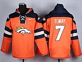 Nike Denver Broncos #7 John Elway Orange Hoody,baseball caps,new era cap wholesale,wholesale hats