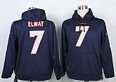 Nike Denver Broncos #7 John Elway Pullover Hoodie Navy Blue,baseball caps,new era cap wholesale,wholesale hats