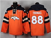 Nike Denver Broncos #88 Demaryius Thomas Orange Hoody,baseball caps,new era cap wholesale,wholesale hats