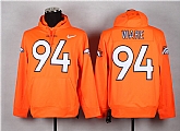 Nike Denver Broncos #94 Ware 2014 Pullover Hoodie Orange,baseball caps,new era cap wholesale,wholesale hats