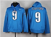 Nike Detroit Lions #9 Matthew Stafford 2014 Pullover Hoodie Light Blue,baseball caps,new era cap wholesale,wholesale hats